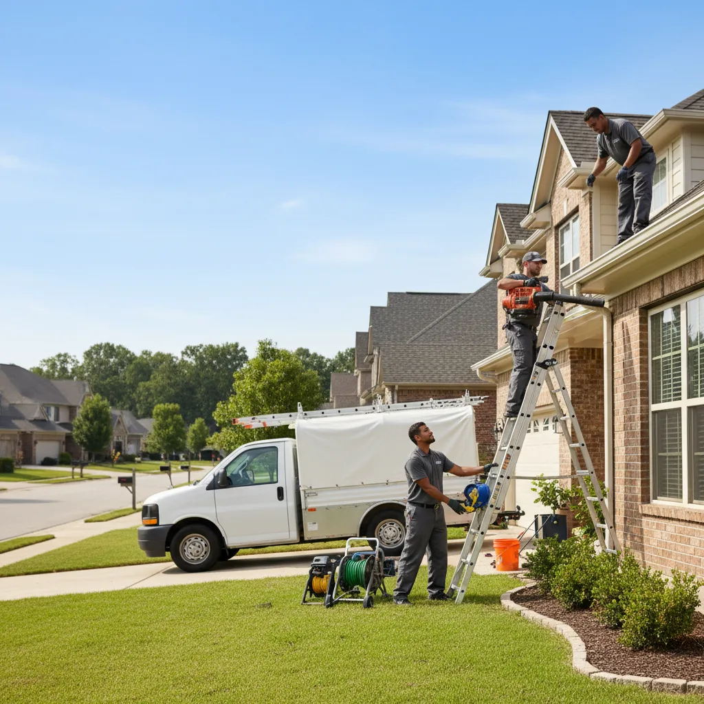 Home Gutter Service in Tovey, IL near me